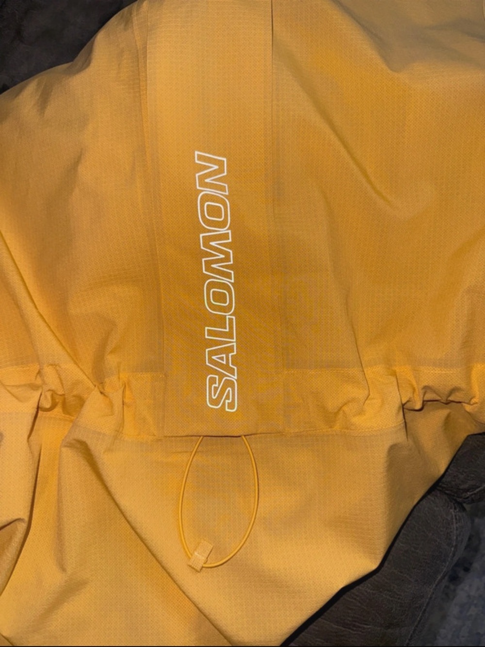 Salomon (RARE) Women’s Hooded Utility Jacket - Mustard Yellow - Picture 4 of 8